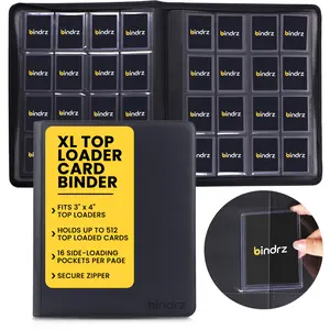 XL Top Loader 16 Pocket Binder | Holds 512 Toploader Cards XL Top Loader 16 Pocket Binder | Holds 512 Toploader Cards