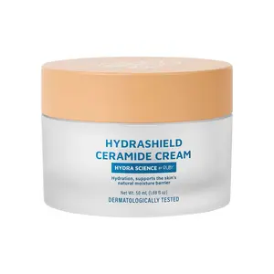 [RUBY VIBE CO] HydraShield Ceramide Cream, Deep Hydration Barrier Repair, Hyaluronic Acid Day Night Moisturizer, Dermatologically Tested, 50 mL