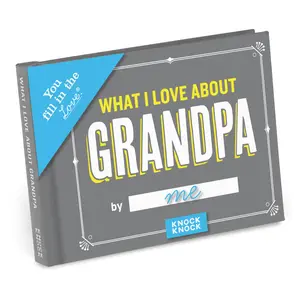 What I Love about Grandpa Fill in the Love Book