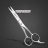 Utopia Care 6.5-in Hand-Crafted Salon-Grade Stainless Steel Shears for Hair - Removable Finger Rest, Detachable Razor-Sharp Blades, Body-Safe, Precise Cut, All Ages Haircare Tool for Adults & Children, Curly Hair Trimming Home Use