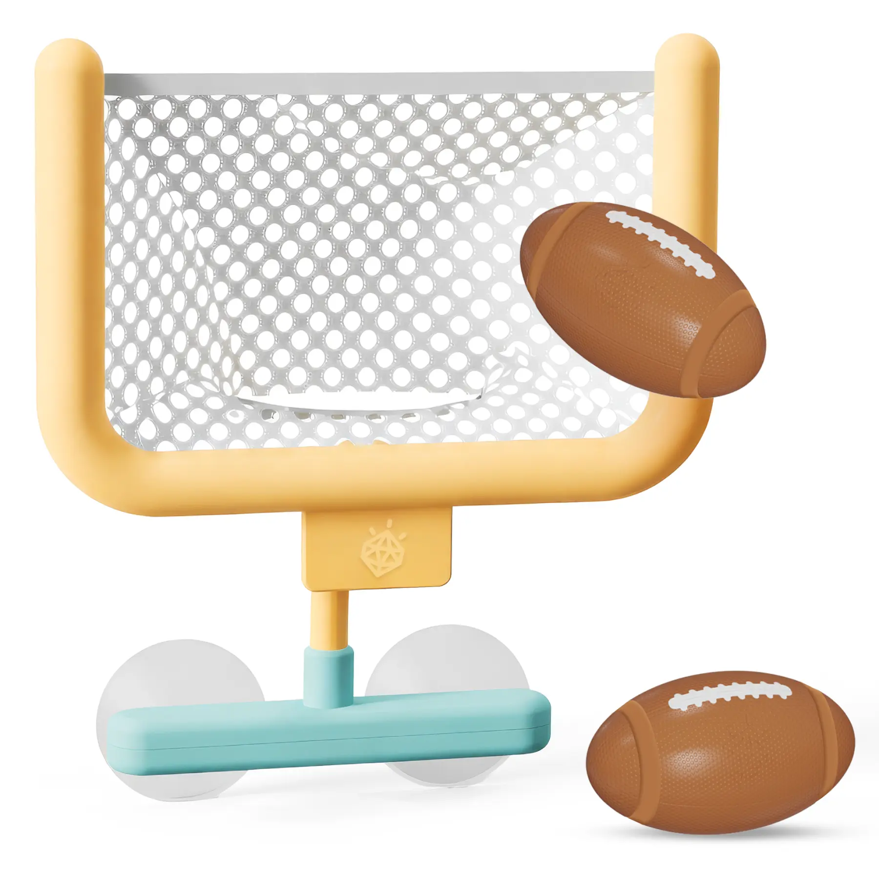 Jool Baby Bath Time Football Set - Goal Post with 2 Footballs – Suction-Mount Tub Toy for Toddlers Jool Baby Bath Time Football Set - Goal Post with 2 Footballs – Suction-Mount Tub Toy for Toddlers