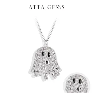 Fashionable Lab-Created Moissanite Necklace,925 Sterling Silver D VVS1 Color Pendant,Wedding Necklace for Daily,Travel,Proposal,Birthday,Anniversary N047