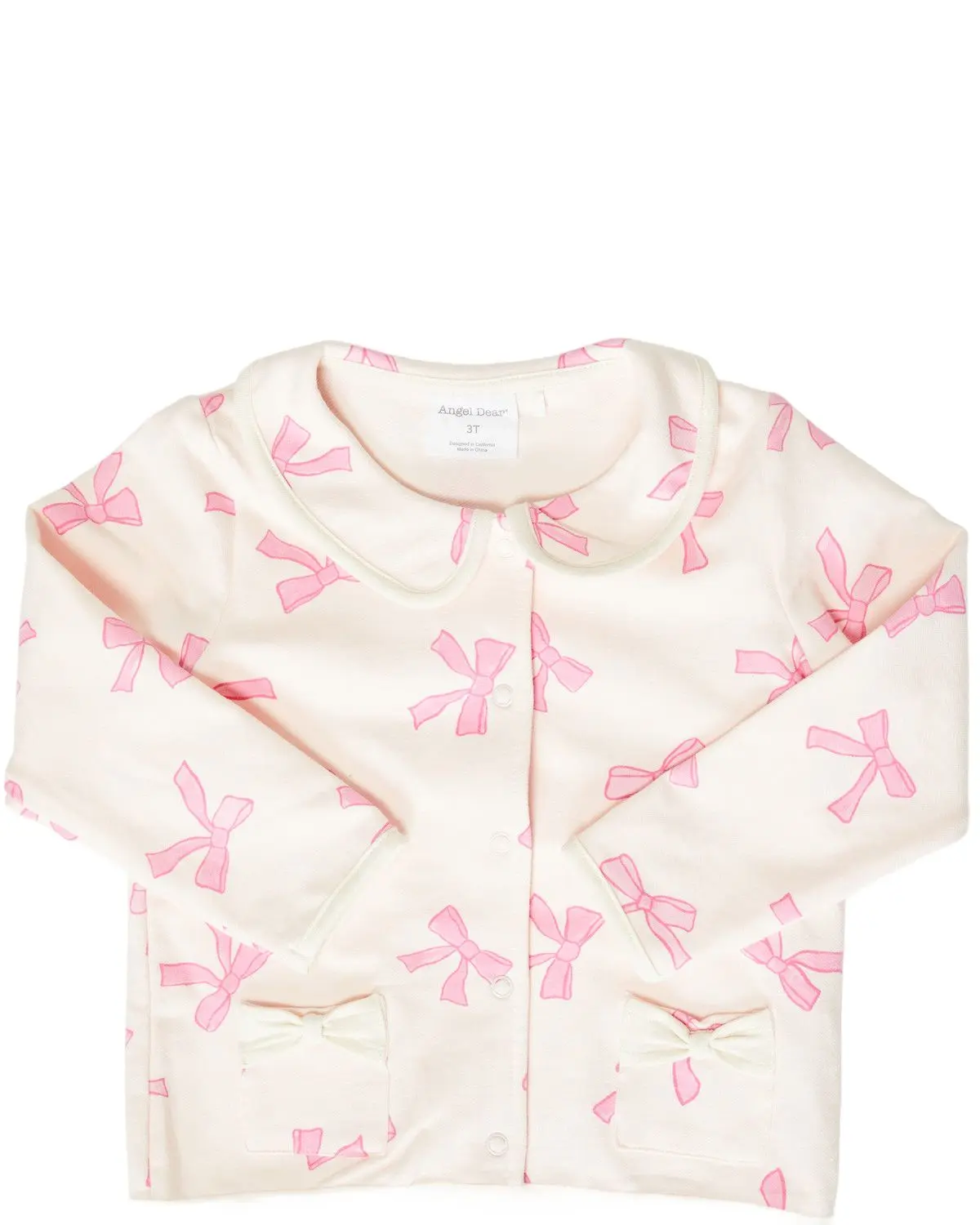 Angel Dear Toddler-Girls' ' Bow Print Jacket - 737-F25-Prf