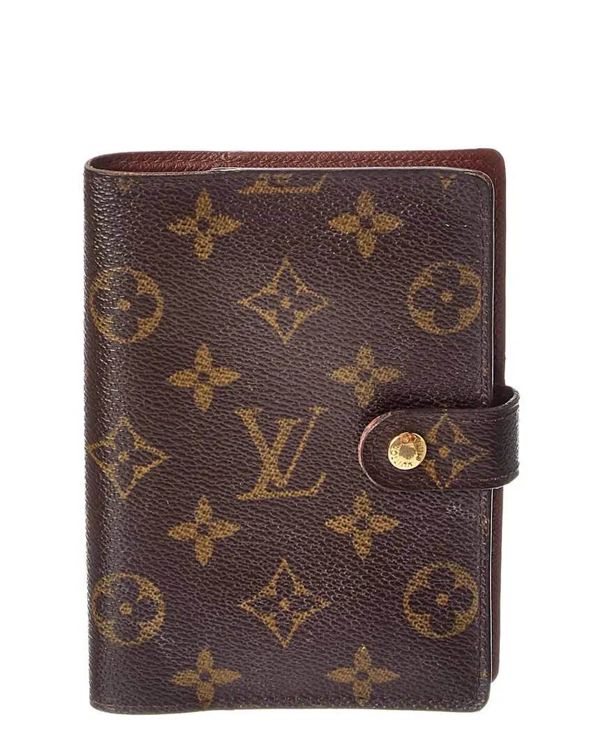 Louis Vuitton Brown Monogram Canvas Ring Agenda (Authentic Pre-Loved)