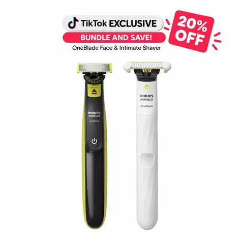 OneBlade 360 Face & OneBlade Intimate Pubic Groomer Bundle