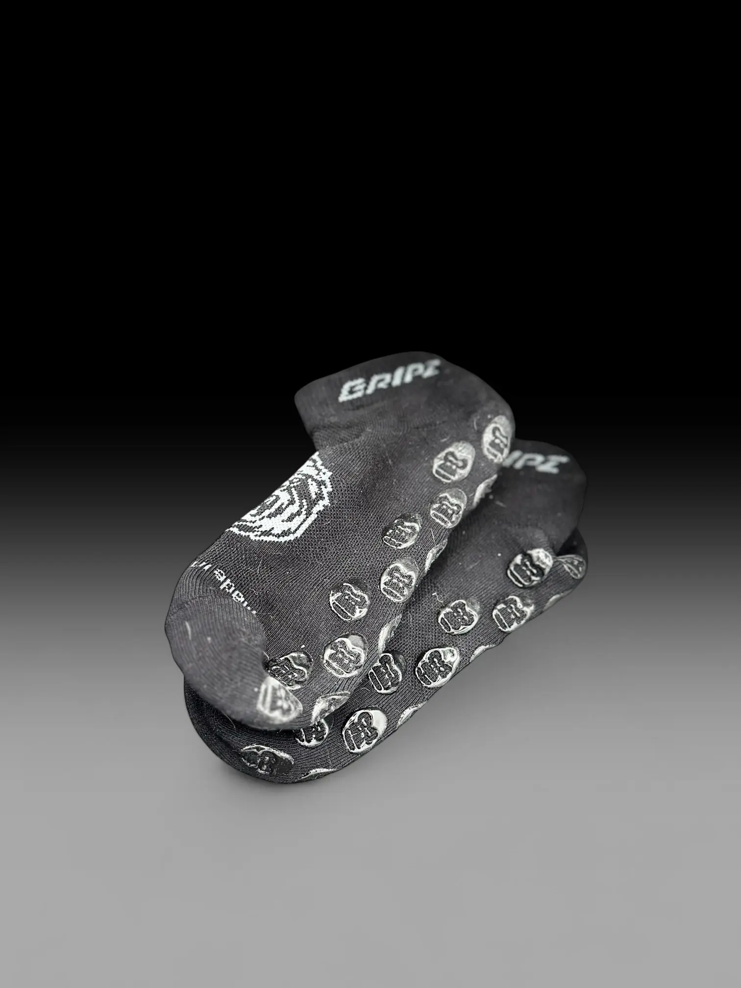 Core Black Low Gripz Sports Socks