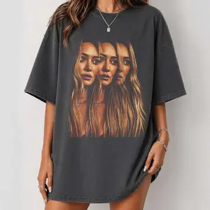 Comfort Colors Hilary Duff The Lucky Me Tour 2026 T-Shirt unisex tee Graphic Celebrity Fan album tee