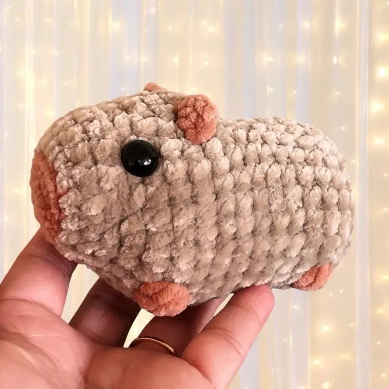 Crochet handmade capybara