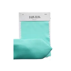 Spa Turquoise Satin Skinny Tie