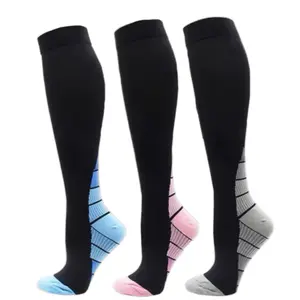 Compression Socks Knee High for Men and Women - Best for Athletic, Nursing, Outdoor Hiking, Flight and Travel