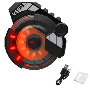 VSGO Rechargeable EDC Clip Pocket Flashlight
