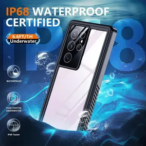 JTL IP68 Shellbox Waterproof Case For Samsung Galaxy S25 S22 S24 S21 S23 Ultra FE A54  5G Metal Aluminum Swimming Phone Luxury Cover