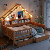 Natural + Solid Wood+MDF + Full