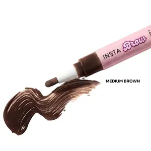 Insta Brow | Eyebrow Stain (Medium Brown) + Eraser