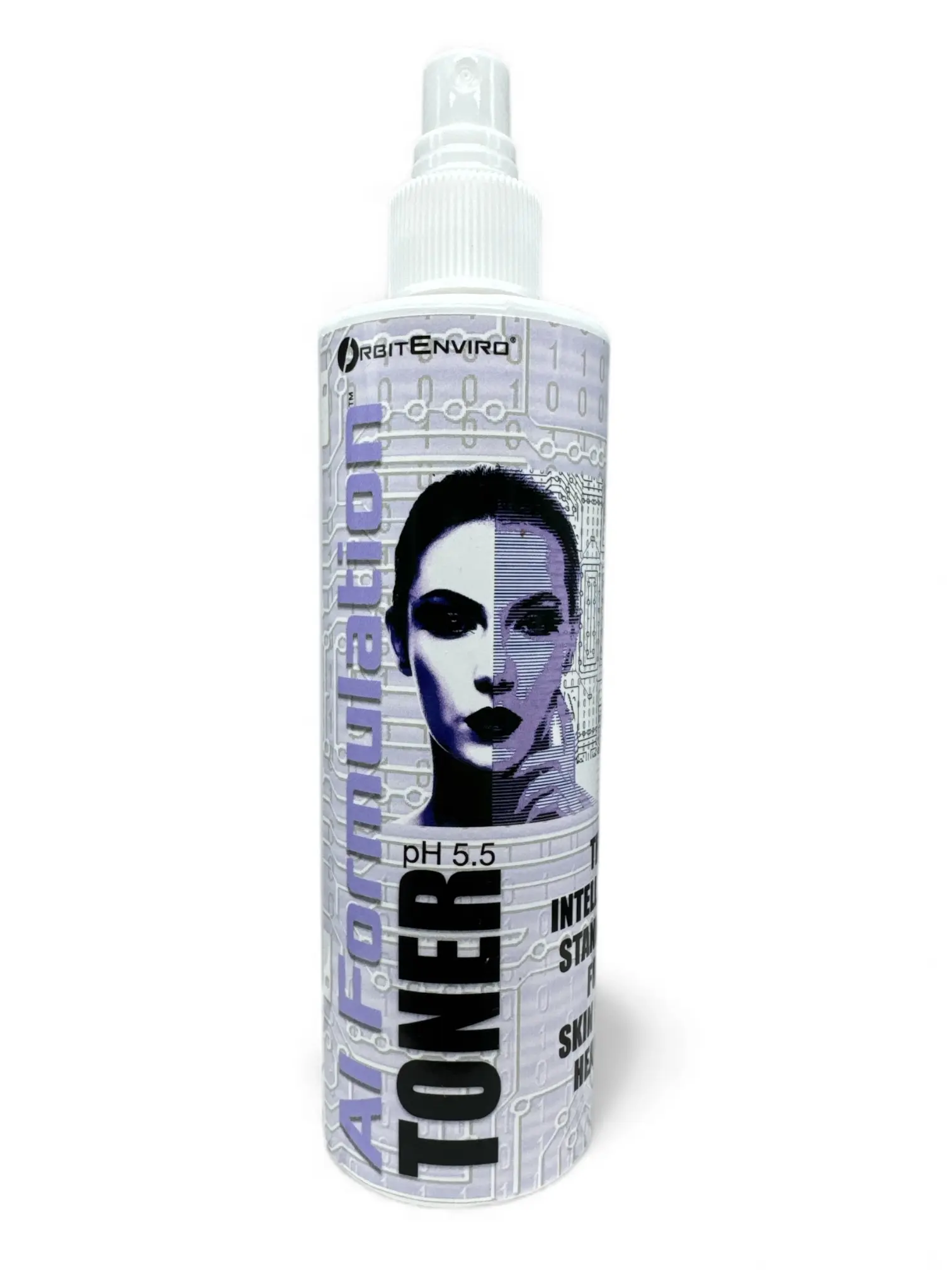 OrbitEnviro Hypochlorous Acid Ai Formulation Skin Spray pH 5.5 8 fl oz for Balanced Skin Care with Hypochlorous Acid Formula