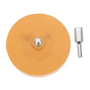 Sticker remover/rubber wheel car sticker tape remover/drill bit rubber wheel cleaning tool