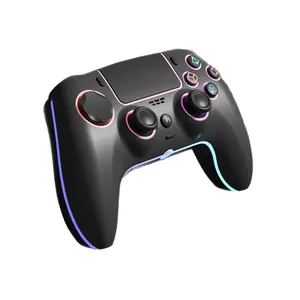 PS5 has wireless pro handle RGB light Hall vibration PC/Steam handle ergonomic grip clear controller axis gyro sensor