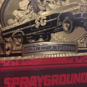 Backpack pendant gold Gray Zipper label outdoor campus trend matching tag