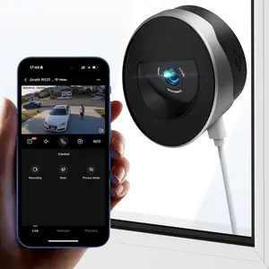 Girafit 2K 3MP Window Security Camera WiFi Outdoor AI Night Vision