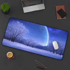 Extra Large Mouse Pad, Computer Desk Mat with Sealed Edges, High-Value Design, Suitable for Esports, Gaming, Photoshop, and Keyboard Use - Custom Made
