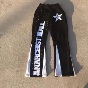 Anarchist hall flared sweats