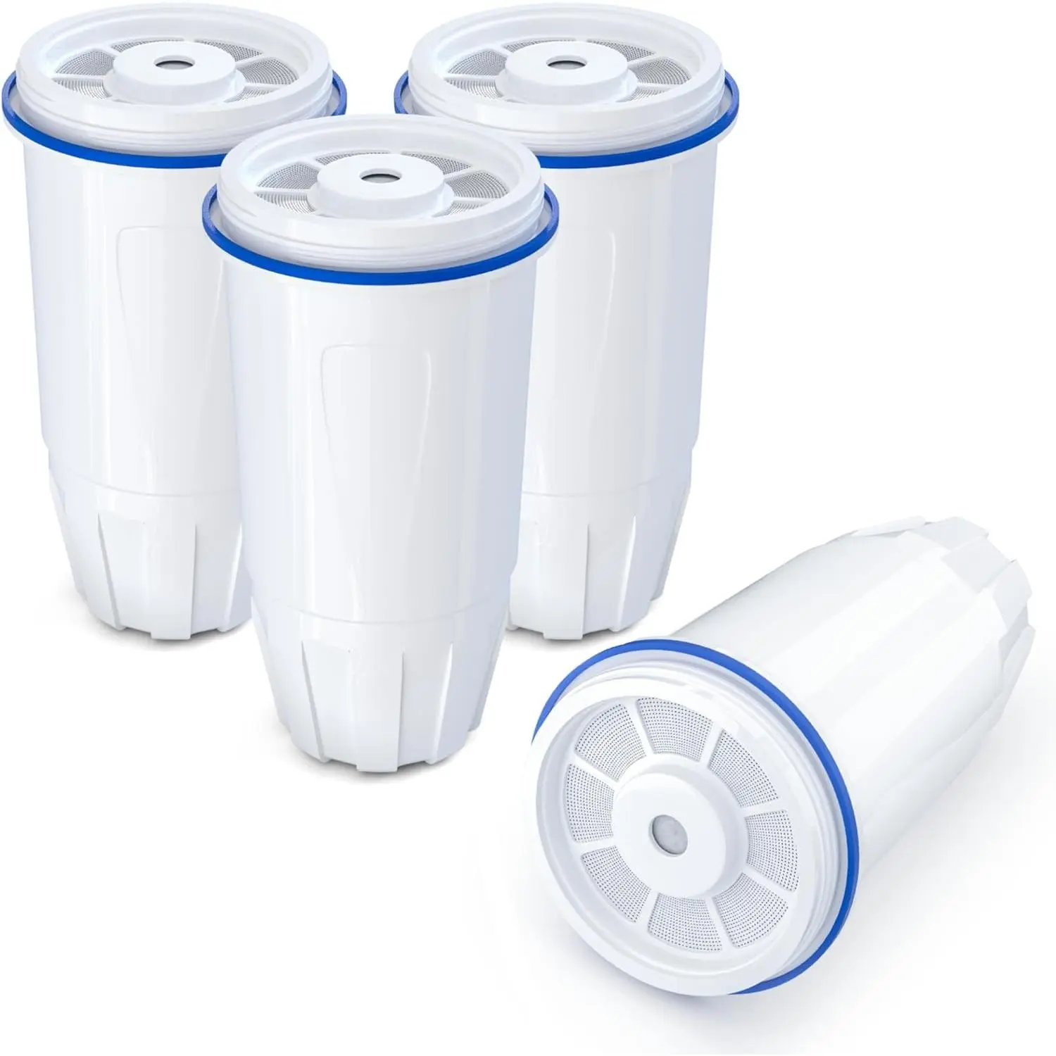 Upgraded Water Filter Replacement for Zero Pitcher and Dispenser ZR-001 ZR-004 ZP-006 ZR-017, Multi-Stage Filter System, Effectively Reducing Lead, Chromium, PFOA, and PFOS, Pack of 4, By