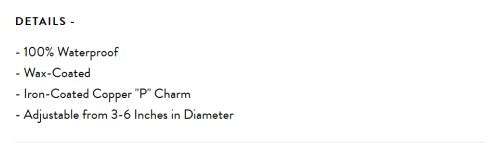 Clean Beaches Anklet