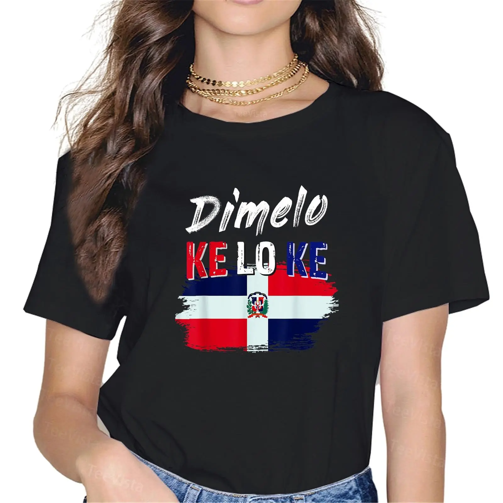 Dimelo Ke Lo Ke Dominican Republic Flag T-Shirt