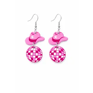 Disco Cowgirl Drop Earrings
