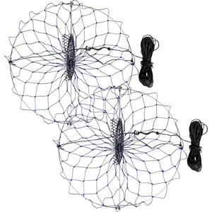 Castable Crab Traps with 110' Orange Crab Rope and Stainless Steel Bait Pin