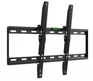 Tilt TV Wall Mount Bracket for 32-70 Inch TVs, VESA 200x100 to 600x400mm, Fits Wood Stud/Concrete/Brick Walls, Low Profile for Living Room, Bedroom & Office