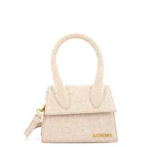 Pre-owned JACQUEMUS Canvas Plain Top Handle Bags Le Grand Chiquito Bag Canvas by Rebag