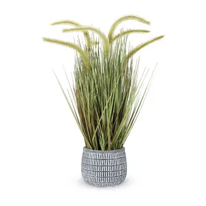 Safavieh Faux 21" Potted Grass Plant