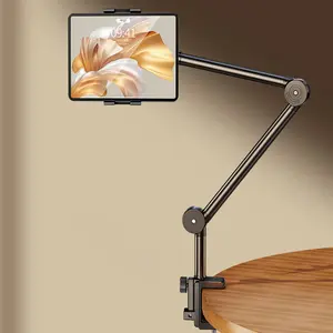 Tablet Stand iPad Stand for Desk Mount Kindle iPad Holder for Bed Gooseneck Phone Tablet Holder Mount fits iPhone Kindle 4-13" Device