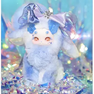 (Cat001)TuTuLong v3 Fantasy Created Colorful Crystal series plush toy blind box
