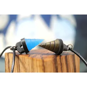 Core Drill Necklace / Keychain - Gurren Lagann Pendant Crystal