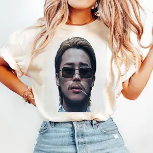 Cool Guy Portrait Graphic Tee, Comfort Colors T-shirt, Vintage Aesthetic Streetwear Shirt, Indie Retro Minimalist Art Tee, Viral TikTok Outfit Top.