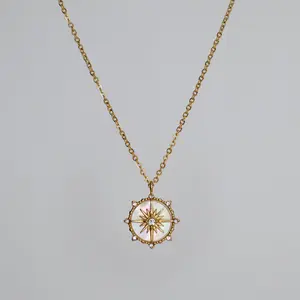Radiant Star Necklace (Gold)