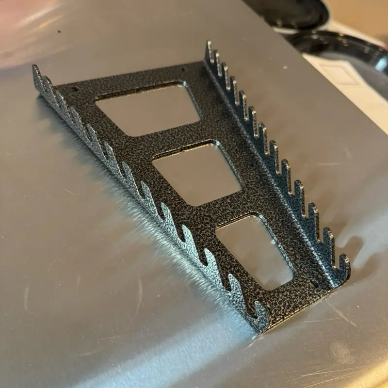 Wrench organization rack