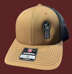 Kenworth Trucker Hat (Carmel & Black) Richardson 112 Trucker Hat