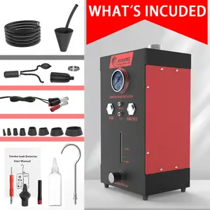 automotive smoke machine leak detector ,Evap Vacuum Smoke Diagnostic Tester,Pipeline Fuel Leakage Detector Compatible with 12V Cars, Trucks, Motorcycle, ATV, Boats, Snowmobiles