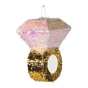 Metallic Diamond Ring Piñata