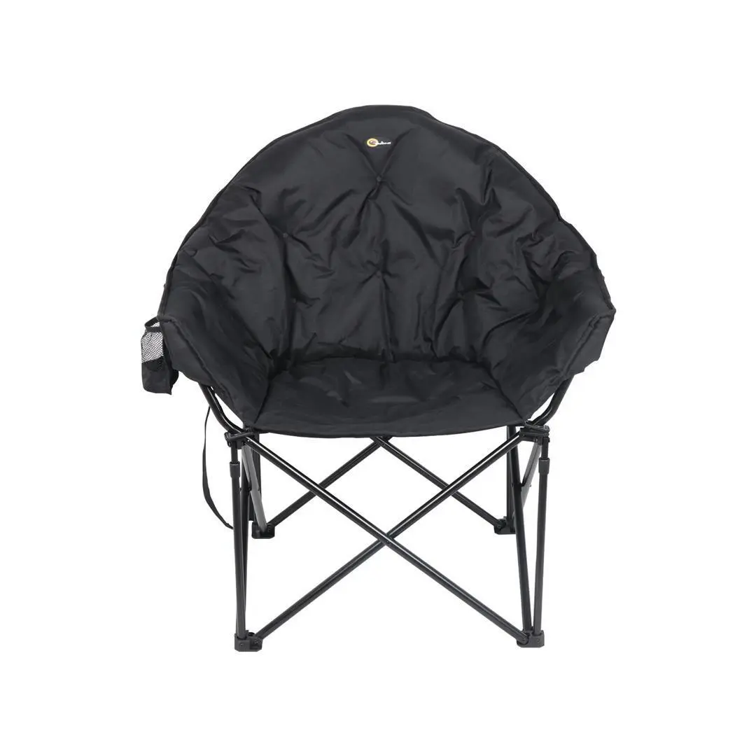 49570H Black Outdoor Patio Bucket Chair Stool - Sturdy Frame, Durable Stable Structure, Generations Standing Capacity, Luxurious Look & Texture Outdoor Furniture