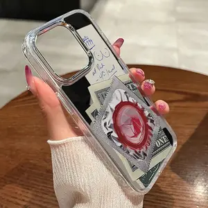Condom Funny Pattern Phone Case Mirror phone case , Funny Design Suitable for Teasing Family and Friends, Suitable for IPhone 16 15 14 13 12 11 Xs/x Xsmax Pro Promax Plus