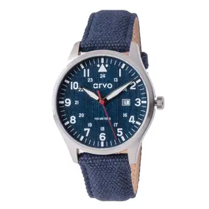 Arvo Rove Field Watch - Jeans Blue