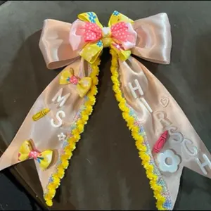 Name Hair Bows