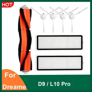 Accessories Kit Spare for Dreame D9 / L10 Pro Robot Vacuum Cleaners Accessory