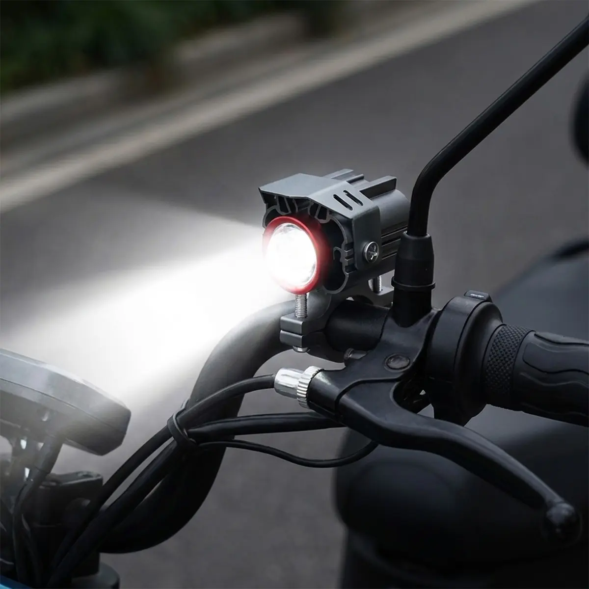 Motorcycle LED AURXiliary Spotlight Two Tone Motorcycle LED Exterior Light ATV Scooter Driving Light & Accessories Motorcycle Led Lights