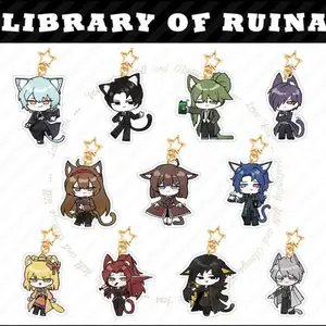 Library of Ruina Lobotomy Corporation Acrylic Keychain, Great For Daily Use Or As Thoughtful Little Gifts For Your Friends And Yourself