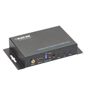 Black Box Network Services AVSC-VIDEO-HDMI Component Composite to HDMI Scaler & Audio Converter